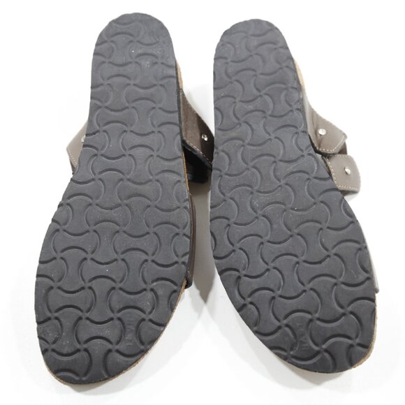 Naot Ashley Brown Leather Lightweight Footbed Sandals - 10/EU 41 - Picture 7 of 7